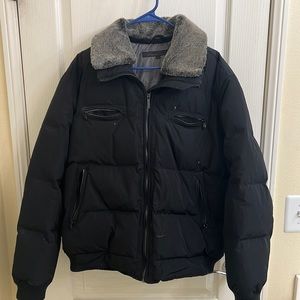 Kenneth Cole Sherpa puffer jacket
